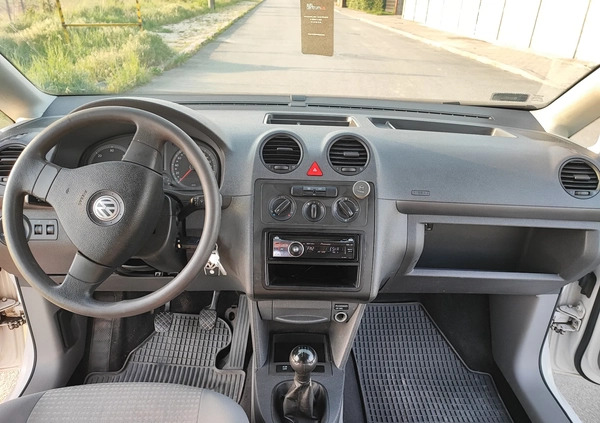 Volkswagen Caddy cena 15500 przebieg: 377860, rok produkcji 2008 z Międzylesie małe 56
